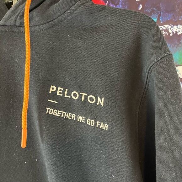 Peloton Together We Go Far Hoodie Pullover Hooded Sweatshirt Size Large - Picture 2 of 7
